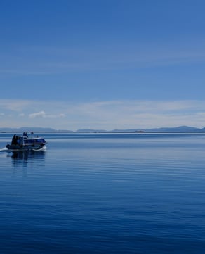 Crossing the Lake
