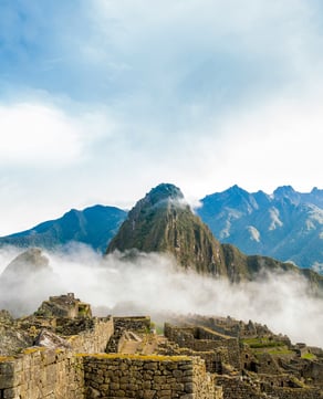 Sunrise at Machu Picchu