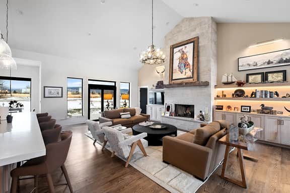 Modern 5BR Teton Home with Spa & Views